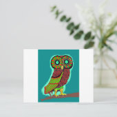 Uhu Postkarte (Stehend Vorderseite)