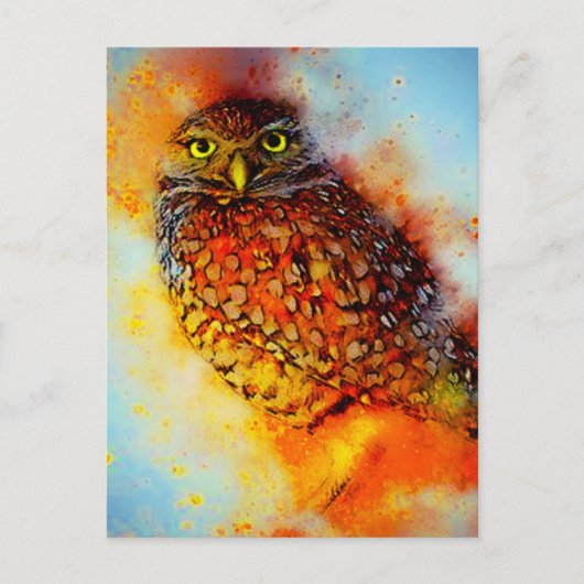 Uhu Postkarte (Vorderseite)