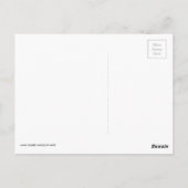 Uhu Postkarte (Rückseite)