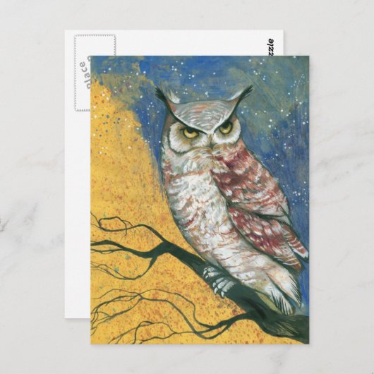Uhu Postkarte (Vorne/Hinten)