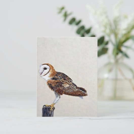 Uhu Postkarte (Stehend Vorderseite)