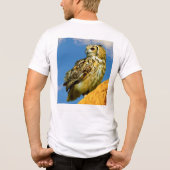 Uhu Tri-Blend shirt (Rückseite)