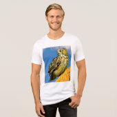 Uhu Tri-Blend shirt (Vorderseite voll)