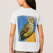 Uhu Tri-Blend shirt (Rückseite)