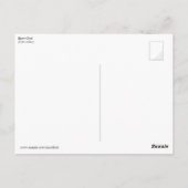 Uhu (Tyto alba) Postkarte (Rückseite)