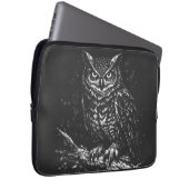 Uhu — von BurnsInHell Laptopschutzhülle (Vorne Rechts)