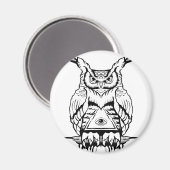 Uhusblitz Magnet (Vorderseite/Rückseite)