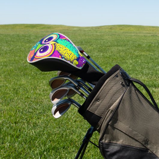 Uhusgesicht Golf Headcover (In SItu)