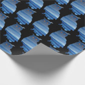 Uhuskunst Geschenkpapier (Ecke)