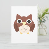 Uhusmalerei Einladung (Stehend Vorderseite)