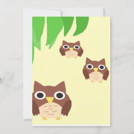 Uhusmalerei Einladung