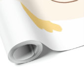 Uhusmalerei Geschenkpapier (Rolleneckpunkt)