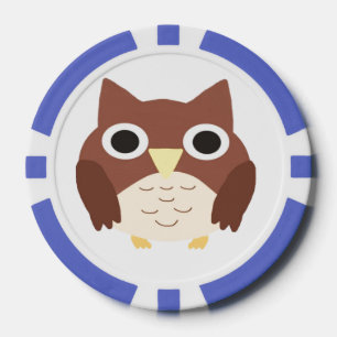 Uhusmalerei Pokerchips