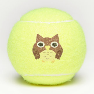 Uhusmalerei Tennisbälle