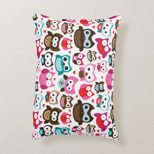 Uhusmuster Dekokissen (Rückseite(Vertikal))