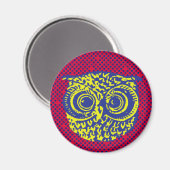 Uhvogelgrafie Magnet (Vorderseite/Rückseite)