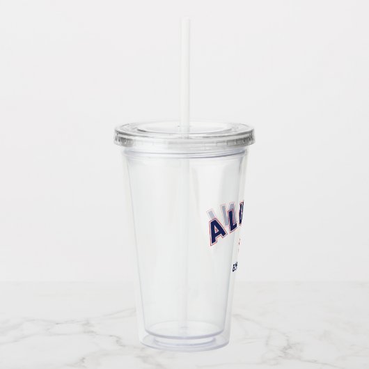 UIC Business Alumni Acryltrinkbecher (Rechts)