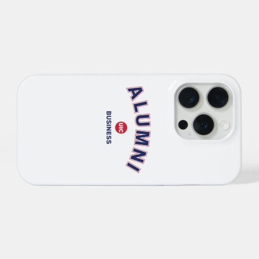 UIC Business Alumni iPhone Hülle (Rückseite (Horizontal))