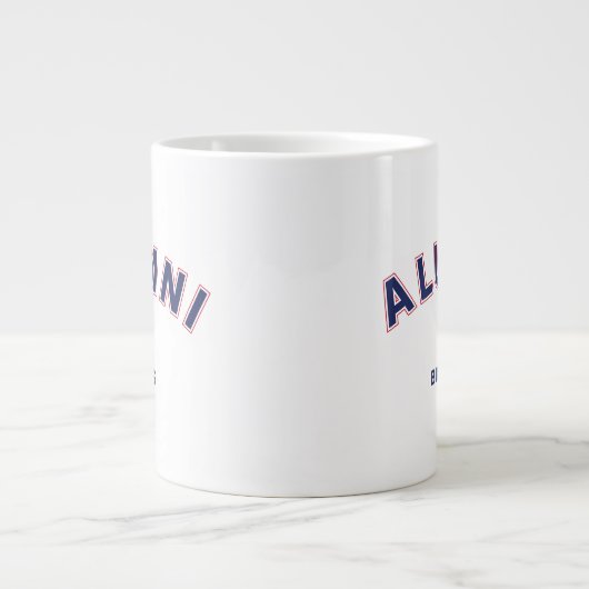 UIC Business Alumni Jumbo-Tasse (Vorderseite)