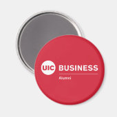 UIC Business Alumni Magnet (Vorderseite/Rückseite)