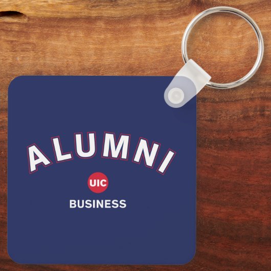 UIC Business Alumni Schlüsselanhänger (Rückseite)