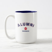 UIC Business Alumni Zweifarbige Tasse (Links)