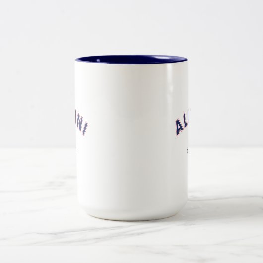 UIC Business Alumni Zweifarbige Tasse (Mittel)