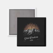 Uinta Berge Utah Wandern Vintag 1 Magnet (Vorderseite/Rückseite)
