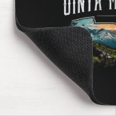 Uinta Berge Utah Wandern Vintag Mousepad (Ecke)