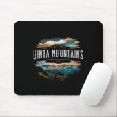 Uinta Berge Utah Wandern Vintag Mousepad (Mit Mouse)