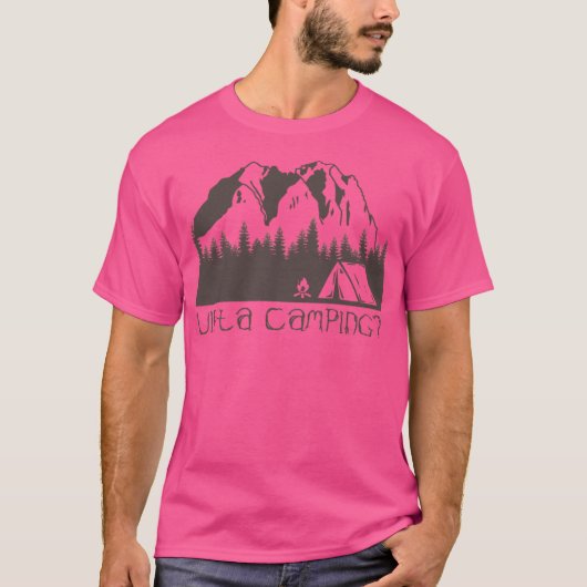 Uinta Camping Baseball Sleeve T-Shirt (Vorderseite)
