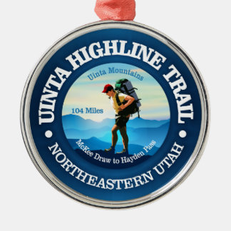Uinta Highline Trail Silbernes Ornament