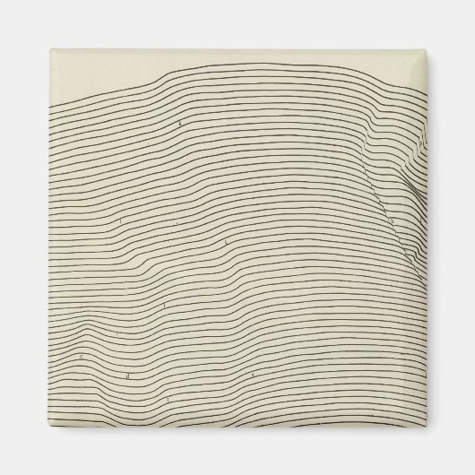 Uinta Mountains Stereogram Magnet (Vorne)