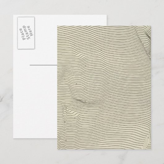 Uinta Mountains Stereogram Postkarte (Vorne/Hinten)