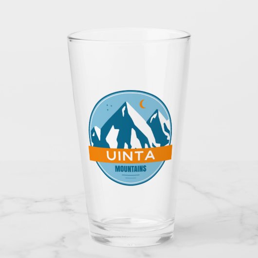 Uinta Mountains Utah Glas (Vorderseite)