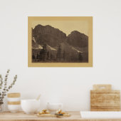 Uinta Summit, Head Bear River, Wyoming 1872 Poster (Küche)