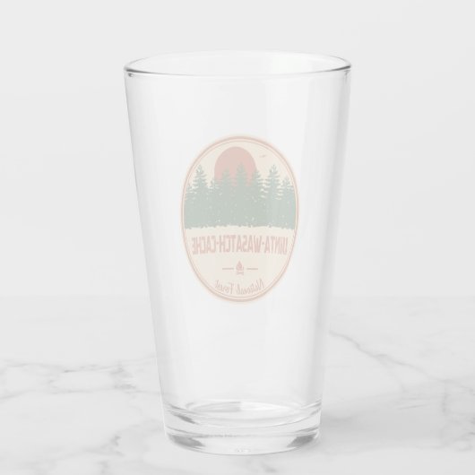 Uinta-Wasatch-Cache-Nationalwald Glas (Rückseite)
