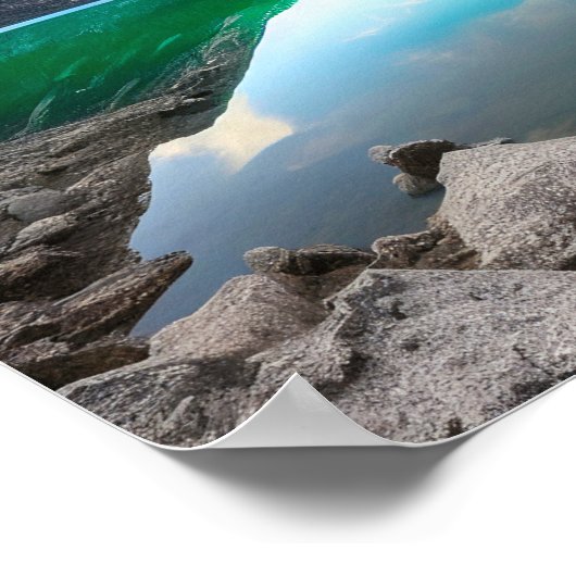 Uintah Lake1, Fotograf Poster (Ecke)