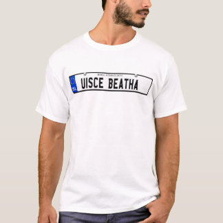 Uisce Beatha - irische Platte T-Shirt