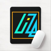 UIZE Mousepad (Schwarzes, vertikal) (Mit Mouse)