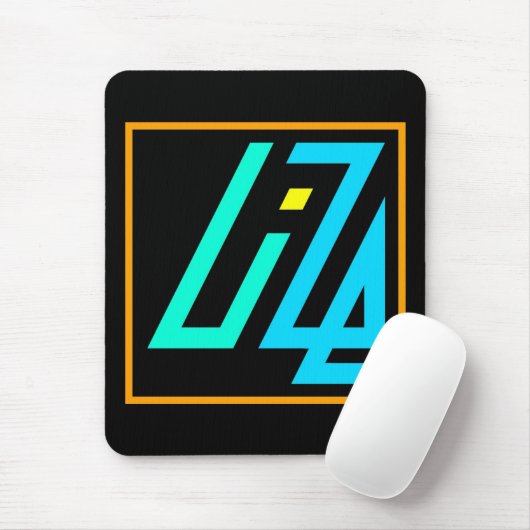 UIZE Mousepad (Schwarzes, vertikal) (Mit Mouse)