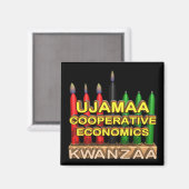 Ujamaa Magnet (Vorderseite/Rückseite)