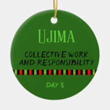 Ujima - Kwanzaa Tag 3 Grün