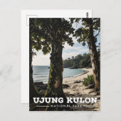 Ujung Kulon National Park Postkarte (Vorne/Hinten)