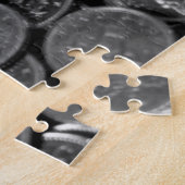UK 5-Pence-Stücke Münzen Jigsaw Puzzle (Seite)