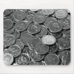 UK 5-Pence-Stückmünzen Mousepad