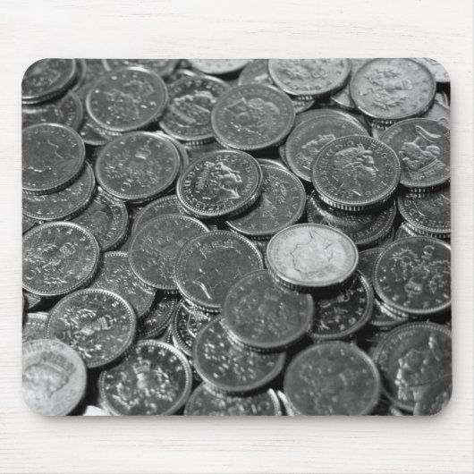 UK 5-Pence-Stückmünzen Mousepad (Vorne)