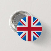 UK Abzeichen - Union Jack mit Scottish Blue Button (Vorne & Hinten)