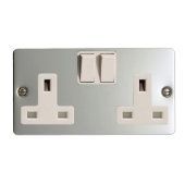 UK AC BS 1363 Plug-Socket [Britische Standard] (Vorne)