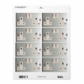 UK AC BS 1363 Plug-Socket [Britische Standard] (Vorne)